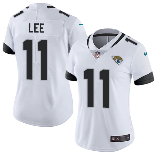 Nike Jacksonville Jaguars #11 Marqise Lee White Women Stitched NFL Vapor Untouchable Limited Jersey